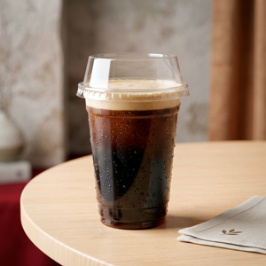 Wholesale QUANG QUAN Disposable Single Wall Clear PP Round <b>Cups</b> 95mm Diameter with Lid 12/16/22oz for Coffee Tea Juice - Product Image 6