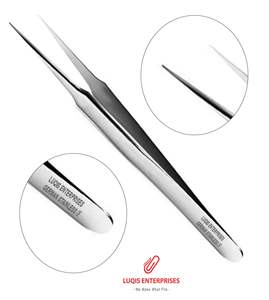 คีมจับแบบช่างอัญมณีชาวสวิส รุ่นที่ 2 ปลายเรียวแหลม แข็งแรง สำหรับงานผ่าตัด ทำจากเหล็กกล้าไร้สนิม คีมทางการแพทย์ที่มีความแม่นยำสูง - Product Image 1