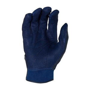 New <b>Baseball</b> <b>Gloves</b> Dark Blue Leather Non Slip Hook And Loop Closure Right Handed Adult All Seasons - Product Image 4