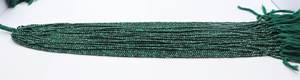 Perles de malachite verte naturelle facettées de forme ronde 2 mm, perles de pierre précieuse malachite, perles de malachite de forme ronde pour la création de bijoux - Product Image 4