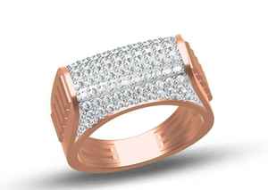 Elegante anillo de diamantes naturales de 14 quilates, color EF, corte brillante redondo, 111 quilates, claridad VVS VS, joyería fina, anillo de compromiso para mujer. - Product Image 3