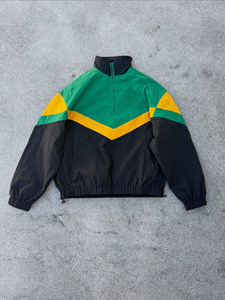 Men <b>Vintage</b> Retro Football Soccer Plus Size Adults <b>Clothes</b> New Colorblock 80 <b>90s</b> Basketball Windbreaker Jacket - Product Image 1