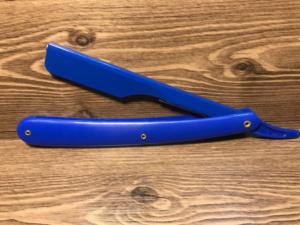 Custom Logo Solid Stainless Steel Barber Straight Shaving <b>razor</b> with Exposed Blade - Product Image 4