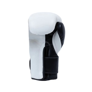 Gants de boxe professionnels en cuir de vachette et PU, design personnalisé, tailles 8oz et 16oz pour adultes, pour l'entraînement en salle de sport, vente en gros - Product Image 3
