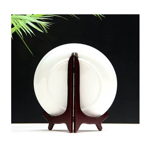 Support à assiettes en bois, égouttoir à vaisselle, décoration de table, support à assiettes en bois à prix abordable - Product Image 3
