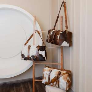 Sac de voyage en cuir véritable sur mesure, grande capacité, durable, style vintage, pour la nuit, vente en gros LHODB-0142 - Product Image 5