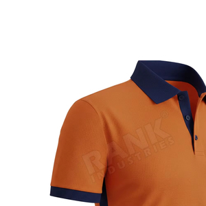 เสื้อโปโลชาย ดีไซน์แขนสั้น ผ้าคอตตอนผสม น้ำหนักเบา สวมใส่สบายๆ ในฤดูร้อน เสื้อโปโลชายสุดเทรนดี้ - Product Image 6