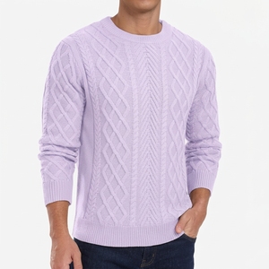Maßgeschneiderter Argyle-Strickpullover für Herren im Diamantmuster, Preppy-Design für Campus und Freizeit, Private Label Bekleidung - Product Image 3