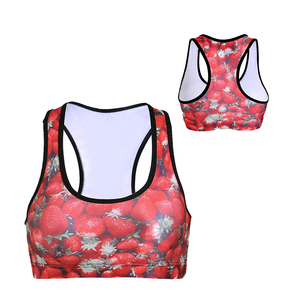 Soutien-gorge de sport sublimé de haute qualité pour femme – Tenue de sport imprimée pour la gym, l'entraînement et la course – Conception confortable et flexible - Product Image 1