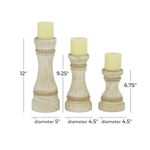 Bougeoirs en bois nouveauté fournisseur personnalisé bougeoir en bois de mangue pour la décoration de centre de table ou de ferme - Product Image 2