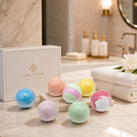 Bombas de Baño Naturales, Bombas de Baño Orgánicas Premium, Colecciones de Cuidado de la Piel para Programas de Hospitalidad en Resorts del Desierto