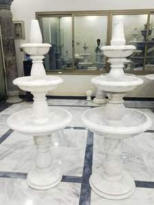 Fuente de Agua de Mármol de Piedra de Lujo para Decoración de Jardín y Patio - Product Image 2