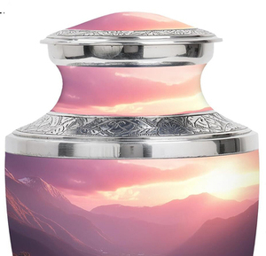 Urnas de Cremación para Adultos de Latón de Alta Calidad, Diseño Hermoso, Hechas a Mano, Ecológicas, 220 Pulgadas Cúbicas, Garantía de 3 Años, Gran Venta - Product Image 3