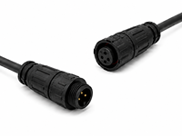 Connecteur de câble étanche IP68 de qualité industrielle, mâle-femelle, à broches personnalisées, pour extérieur, prise électrique, faisceau de câblage