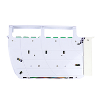 Panneau de brassage fibre optique coulissant en plastique 19 pouces SC/LC, 48 ports, 1U, montable en rack, FTTH ODF - Prix usine