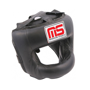 Bán chạy nhất màu đen Karate Kickboxing headguards cho Boxing & MMA chiến đấu thoải mái bảo vệ đầu - Product Image 1