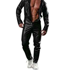 Black Italian Lambskin Winter Solid <b>Track</b> <b>Suit</b> for Unisex Adults Heavyweight Eco-Friendly Design Reasonable Price <b>Track</b> <b>Suit</b> - Product Image 1