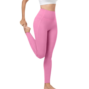 Leggings de sport personnalisés de haute qualité, taille haute, compression douce, séchage rapide, leggings de yoga pour femmes, personnalisables - Product Image 3