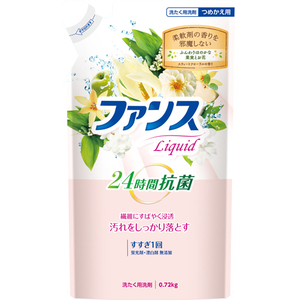 น้ำยาซักผ้าฆ่าเชื้อแบคทีเรีย FUNS ชนิดเติม 0.72 กก. พร้อมน้ำยาปรับผ้านุ่ม กลิ่นดอกไม้ แบบซอง - Product Image 1