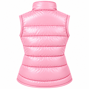 Chaleco Acolchado de Nailon Personalizado para Mujer, Chaqueta sin Mangas, Estilo Moderno, para Invierno - Product Image 2