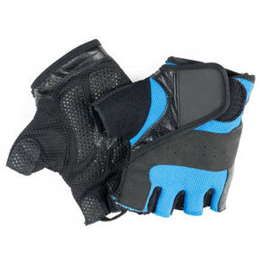 Women's & Men's Half-<b>Finger</b> Leather Cycling Gloves with Gel Padding Eco-Friendly All-Season OEM Mountain <b>Bike</b> Gloves - Product Image 3