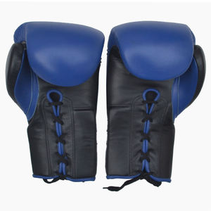 Gants de boxe professionnels de haute qualité en cuir véritable, séchage rapide, évacuation de l'humidité, 8oz 12oz 10oz 16oz, pour le kickboxing en plein air - Product Image 3