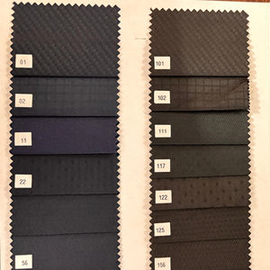 High-Quality Polyester Zod Dobby Look Fabric <b>Plain</b> Dyed Poly Cotton Shirting Material for Girls Shirts & Export Garments - Product Image 1