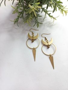 Brass <b>cuff</b> <b>Earring</b> with simple trending designs made in India - metal jewelry - Product Image 5