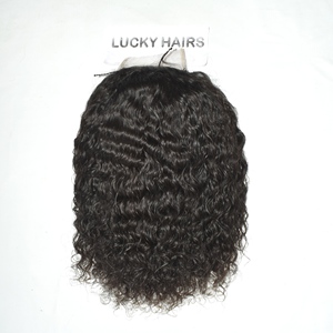Curly Raw Human Hair <b>Wig</b> HD Transparent Lace <b>Front</b> Glueless Plucked Indian Remy Hair Natural Black Women Hair Extensions - Product Image 3