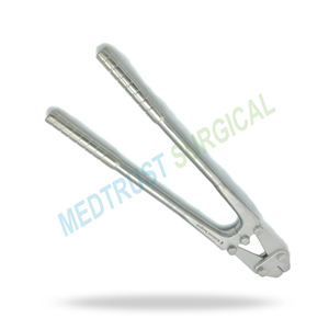 Pinces à os orthopédiques de 18,75 pouces, coupe-os chirurgical en acier inoxydable, kit d'instruments manuels - Product Image 3
