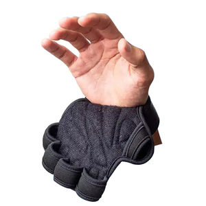 Guantes de Gimnasio Unisex de Neopreno de Alta Calidad Personalizables de Mantic Enterprises, con Cierre Elástico de Medio Dedo para Levantamiento de Pesas - Product Image 4