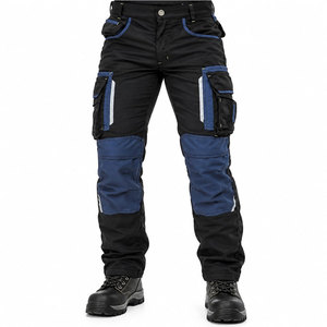 Pantalon de travail tactique pour homme, pantalon cargo de sécurité avec plusieurs poches, pantalon de travail en tissu, service OEM - Product Image 2