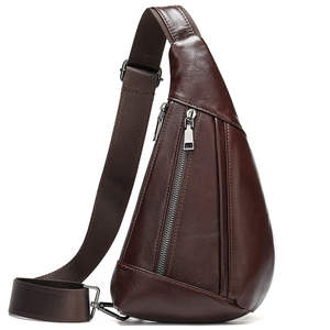 Sac bandoulière unisexe en polyester, léger, durable, de haute qualité, au design tendance et actuel, avec fermeture éclair, vente en gros à bas prix - Product Image 4