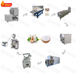 Nueva máquina industrial para hacer polvo de ajo, buen servicio, línea de producción de procesamiento de ajo, condición nueva - Product Image 5