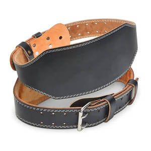 Cinturón de Levantamiento de Pesas de Alta Calidad para Gimnasio, Cinturón Lumbar de Cuero Genuino Suave con Hebilla, Cinturón de Levantamiento de Pesas para Adultos - Product Image 6