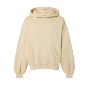 Hoodie personnalisé en gros, vêtement teinté sur mesure pour les marques de streetwear américaines avec étiquette privée, provenant d'un fournisseur de hoodies. - Product Image 4