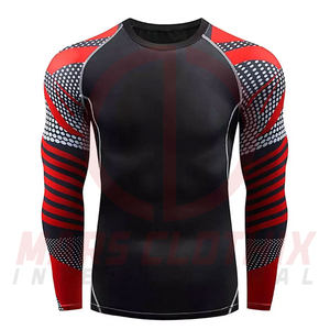 Men's Full Sleeve Compression Shirt And Pants Set Gym <b>Tights</b> Training Clothes Workout Men Compression Suit - Product Image 6