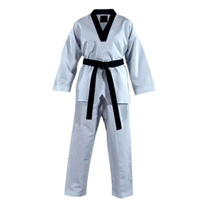ชุดคาราเต้คุณภาพดีเยี่ยมสำหรับผู้ชาย ผ้าฝ้าย 100% ระบายอากาศได้ดี น้ำหนักเบา ปรับขนาดได้ ชุดยูนิฟอร์มศิลปะการต่อสู้ - Product Image 2