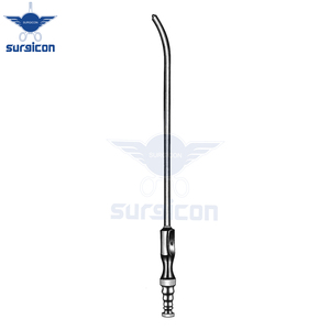 Tubo de Succión Adson de 21 cm / 8-1/2 Pulgadas de Diámetro, 4 mm, Acero Inoxidable, Instrumento Quirúrgico de Succión para Cirugía General ORL - Product Image 6