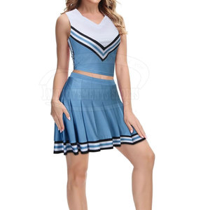 Light Weight Solid Color <b>Cheerleading</b> Uniform Premium Quality <b>Cheerleading</b> Uniform For Women - Product Image 4
