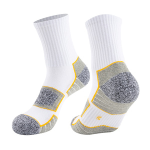 Breathable Thick Ankle Sporty <b>Running</b> <b>Socks</b> for Men's Basketball Mountaineering Hiking Digital Printing Header Card Logo - Product Image 2