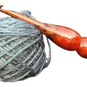 Crochets en bois ergonomiques Galaxy Resin pour le tricot, aiguilles à tricoter à finition lisse, outils de couture faits à la main - Product Image 2