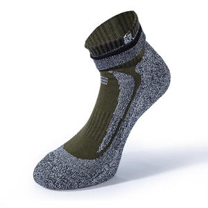 Men's Mid-Tube Crew <b>Socks</b> Sweat-Absorbing Shock-Absorbing Thickened Outdoor Sports Towel Bottom Hiking <b>Socks</b> New Print - Product Image 3