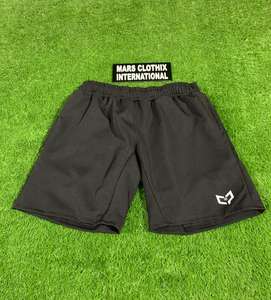 Pantalones Cortos Deportivos Personalizados para Hombre, Cintura Elástica Media, Sólidos, Ligeros, de Poliéster y Elastano, de Secado Rápido, Transpirables y Ecológicos - Product Image 6