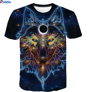 Camiseta Personalizada con Diseño de Águila en 3D para Hombre, Cuello Redondo, Manga Corta, Estilo Urbano, Holgada, para Verano - Product Image 5