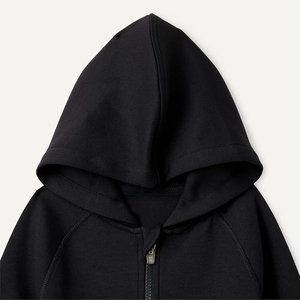 Sudadera con Capucha Negra para Hombre, Corte Holgado, 100% Algodón, Felpa Francesa, Ropa Casual de Invierno, con Bolsillo, Secado Rápido, Ecológica y Transpirable - Product Image 3