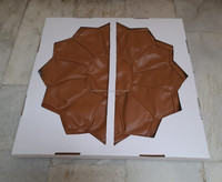 Pouf ottoman marocain moderne en tissu pour la salle à manger et Noël