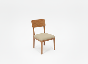 Juego de Mesa de Centro Redonda Moderna con 4 Sillas, Madera de Fresno Maciza y Chapa de MDF, Duradera y Fácil de Limpiar - Product Image 2