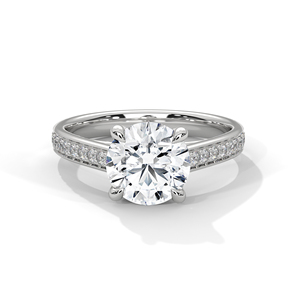 Bague de fiançailles en moissanite de qualité supérieure, élégante bague de mariage pour femme, à porter au quotidien - Product Image 1