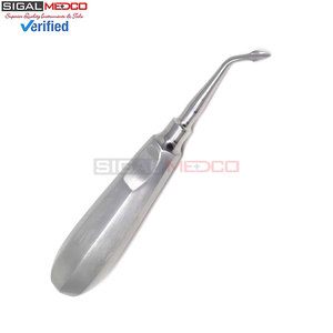 Premium Grade Dental Tooth Surgery Bernard Spade Concave Curved Root Tip Elevator, 60L Stainless Steel Dental Medic Instruments - Product Image 3